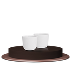 Set 2 Tazzine Espresso Tabl¨¬