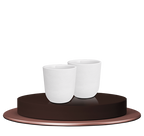 Set 2 Tazzine Espresso Lungo Tabl¨¬