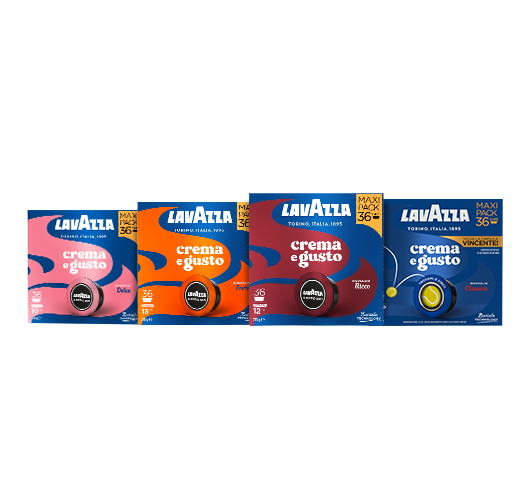 Prova l?intensit? e la cremosit? di Lavazza Crema e Gusto