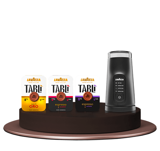 Kit Tabl¨¬: cappuccinatore Milkeasy Plus e tab